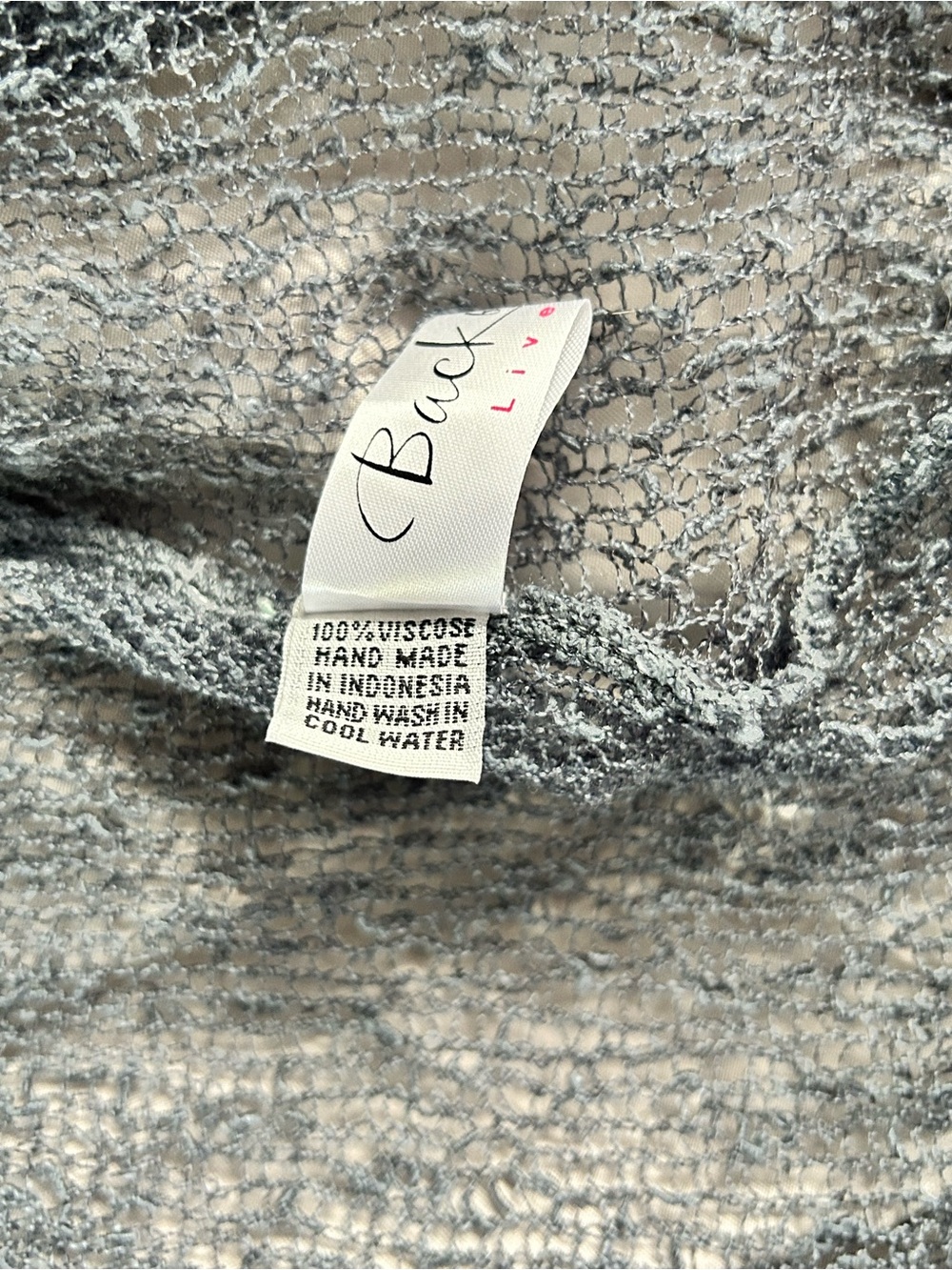 Gray Sheer Open-Front Ruffled Hem whimsigoth witchy Cardigan Shrug - Picture 8 of 11